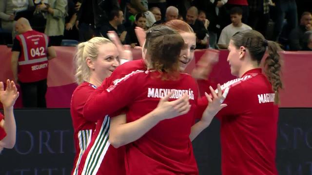 Tatabanya (HUN), Euro Cup dames, 3e tour, Hongrie - Suisse (38-26): les Suissesses s'inclinent dans ce premier match face aux Hongroises