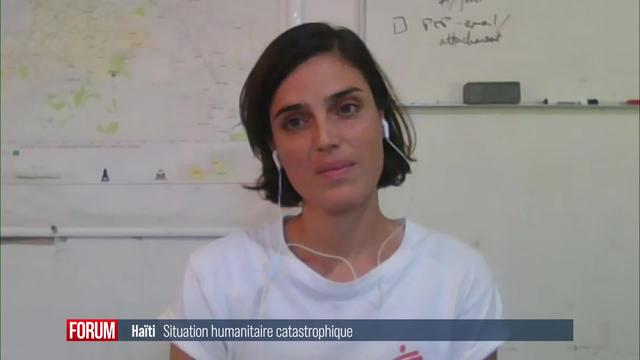 Situation humanitaire alarmante en Haïti: interview de Sonam Dreyer Cornut