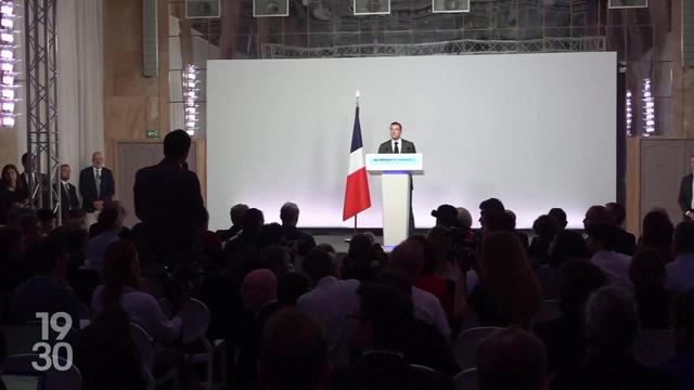 Avant les législatives françaises, Jordan Bardella a dévoilé lundi les grands axes du programme du Rassemblement national.