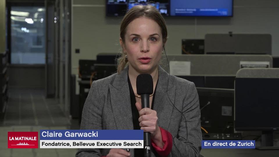 L'invitée de La Matinale - Claire Garwacki, fondatrice du cabinet de recrutement Bellevue Executive Search