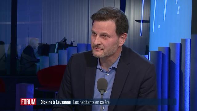 Toujours pas de plan d’assainissement contre la pollution aux dioxines à Lausanne: interview de Fabrice Moscheni