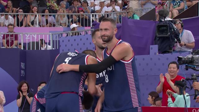 Basket 3x3, NED-SRB (19-21): la Serbie s'impose sur un tir de loin au buzzer