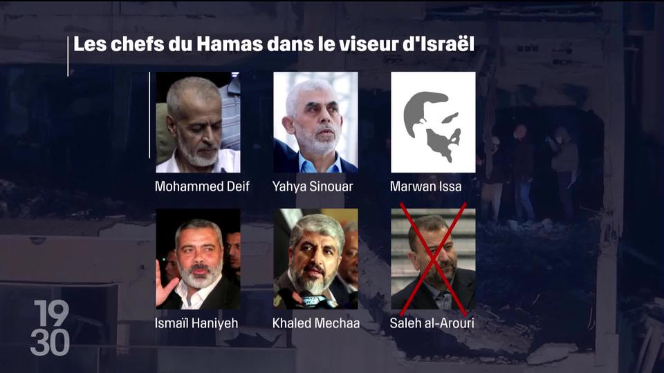 Après l'élimination du numéro deux du Hamas, cinq autres chefs du mouvement terroriste palestinien sont encore dans le viseur d’Israël