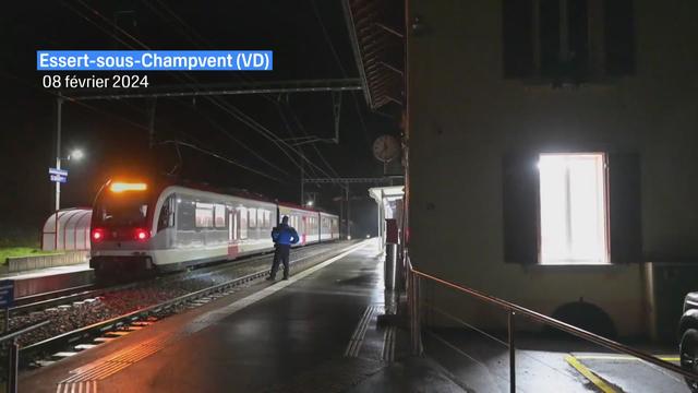 Prise d'otages dans un train régional près d'Yverdon.