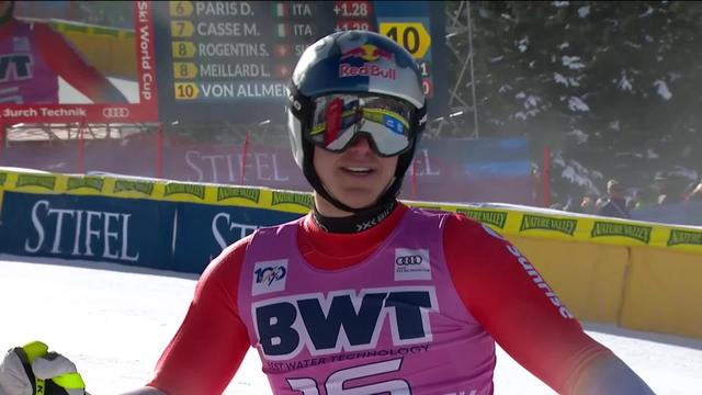 Beaver Creek (USA), Super G messieurs: Franjo von Allmen (SUI) 29e