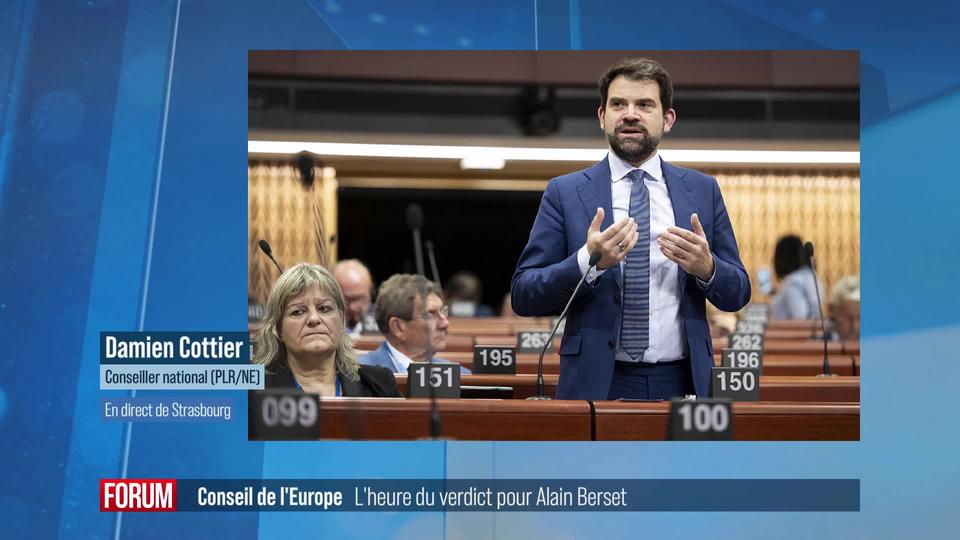 Alain Berset dans l’attente d’une décision sur son élection au Conseil de l’Europe : interview de Damien Cottier