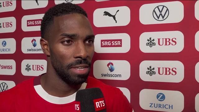 Groupe 4, Suisse - Danemark (2-2): le Genevois Ulisses Garcia à l'interview