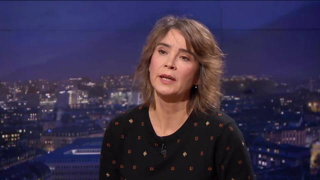 Plateau avec Nathalie Ducommun, journaliste