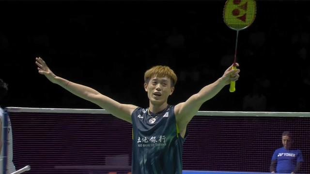 Finale simple messieurs, Lin – Chou (7-21; 22-20; 23-21): Chun-Yi Lin triomphe en battant son compatriote en 3 sets