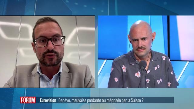 La candidature de Genève pour l’Eurovision a-t-elle été ‘‘méprisée’’? Débat entre Matthias Erhardt et Vincent Maître (vidéo)