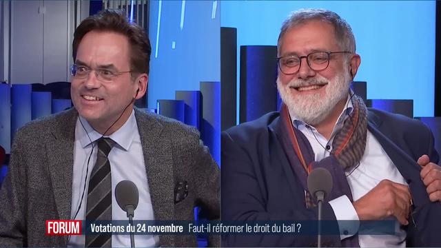 Faut-il réformer le droit du bail? Débat entre Carlo Sommaruga et Olivier Feller