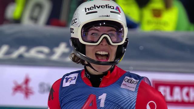 Flachau (AUT), slalom dames: Michellle Gisin (SUI)