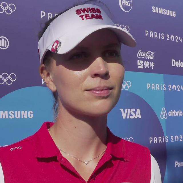 L'interview de Morgane Métraux qui termine en tête de la 3e journée de golf