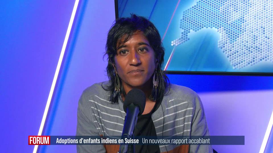 Un rapport dénonce les pratiques des autorités cantonales face aux adoptions illégales: interview de Celin Fässler