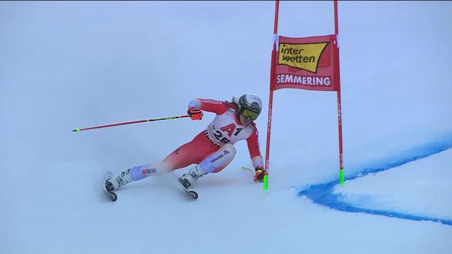 Semmering (AUT), géant dames, 1re manche: Wendy Holdener (SUI) verra la 2e manche