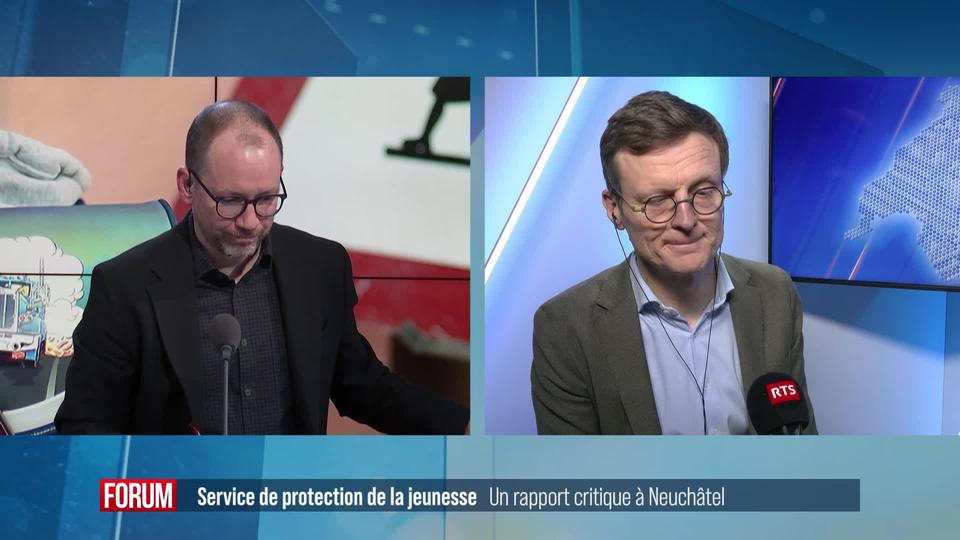 Le Service de protection de l'enfance est toujours sous le feu des critiques à Neuchâtel: interview de Frédéric Mairy