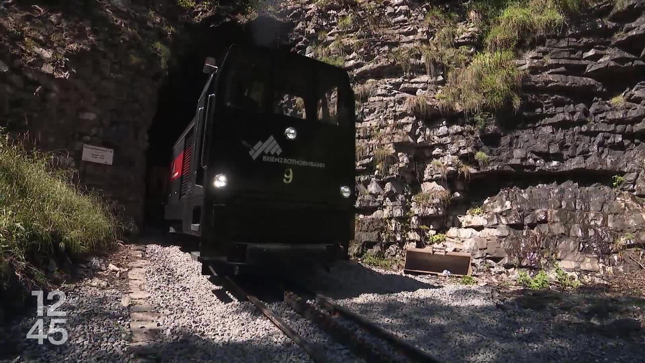 Le train à vapeur Brienz-Rothorn ne circulera plus cette saison, la faute aux récentes intempéries