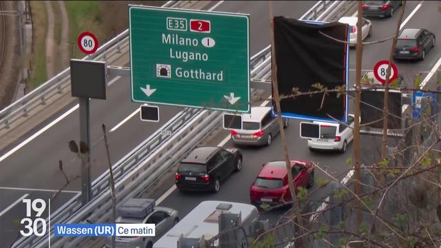 Gothard: trafic en légère baisse cette année en raison d’une météo maussade