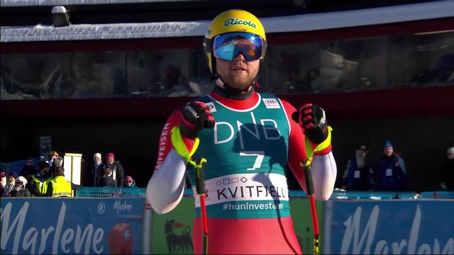 Kvitfjell (NOR), descente messieurs: Niels Hintermann (SUI) signe sa 3e victoire en Coupe du monde, la 2e en Norvège