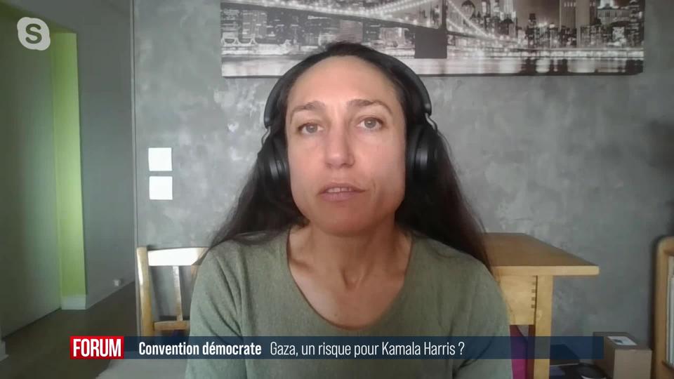 La guerre entre Israël et le Hamas est-elle un risque pour Kamala Harris? Interview de Ludivine Gilli