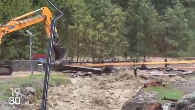 Intempéries en Valais : la vallée de Saas coupée du monde après une lave torrentielle