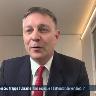 Les frappes de la Russie sur l’Ukraine après l’attentat à Moscou: interview d’Alexandre Vautravers