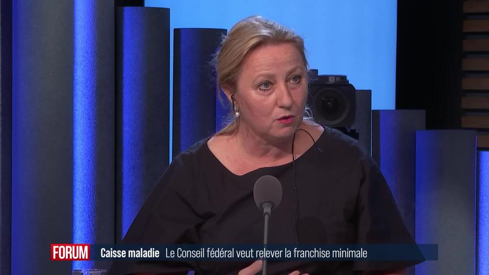 Le Conseil fédéral souhaite augmenter la franchise minimale: débat entre Pascal Broulis et Joy Demeulemeester