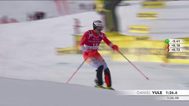 Val d'Isère (FRA), slalom messieurs, 2e manche: revivez la 2ème manche de Daniel Yule