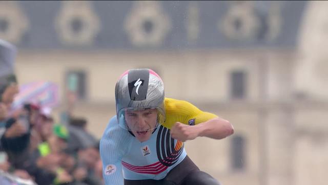 Contre-la-montre, messieurs: le favoris Remco Evenepoel (BEL) décroche le titre olympique, Filippo Ganna (ITA) 2e