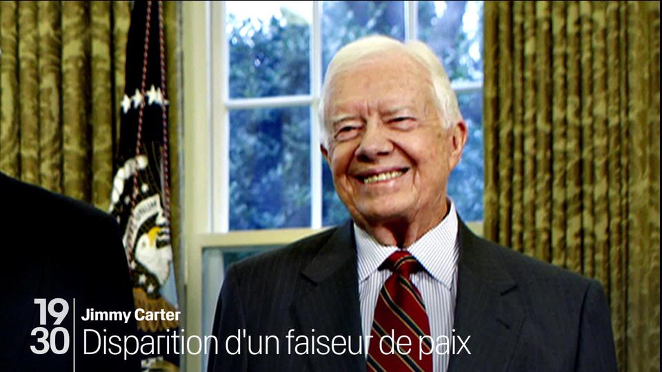 Décès de l'ancien président américain Jimmy Carter