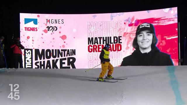 Ski freestyle: la Fribourgeoise Mathilde Gremaud remporte le Big Air de Coupe du monde, à Tignes