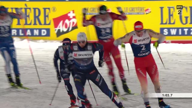 Tour de Ski: le Grison Valerio Grond échoue en demi-finales du sprint de Davos.