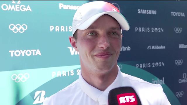 Saut d'obstacle individuel, qualifications: la réaction d'Edouard Schmitz (SUI) après son parcours