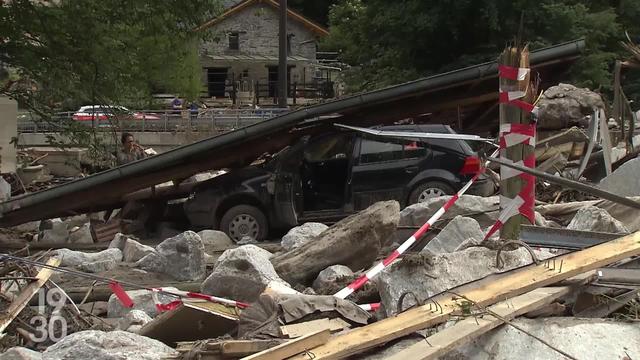 Les intempéries de ce week-end ont causé la mort d’une personne dans le village grison de Sorte