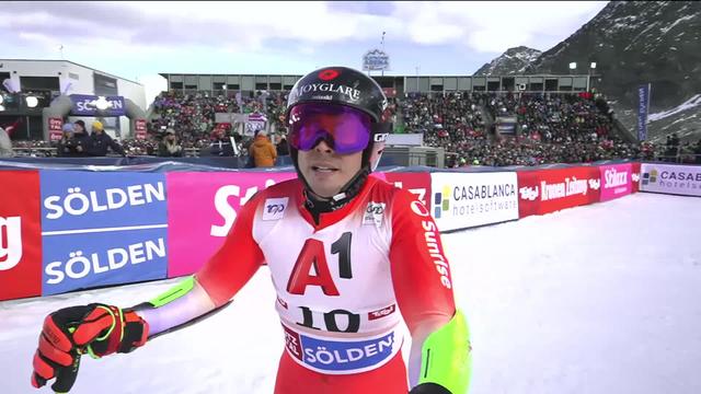 Sölden (AUT), géant messieurs, 2e manche: Gino Caviezel (SUI) dans le top-15