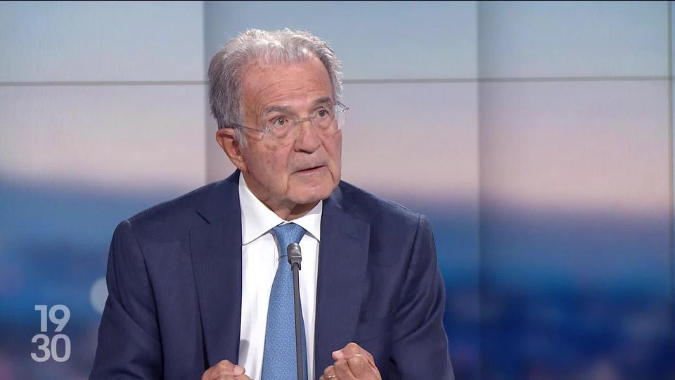 Romano Prodi, ancien président de la Commission européenne, est le grand invité du 19:30