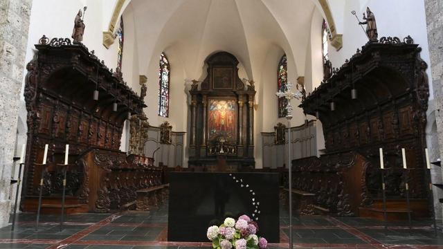 L'abbaye de Saint-Maurice en Valais [Leemage via AFP - Fred de Noyelle]