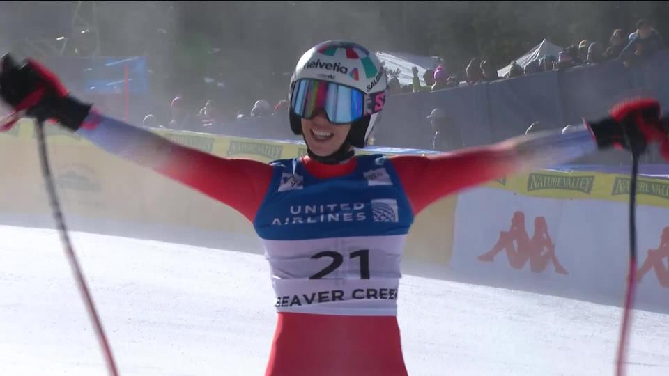 Beaver Creek (USA), descente dames: Michelle Gisin (SUI) dans le top-5 provisoire