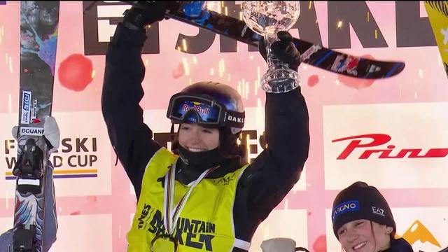 Ski freestyle, Tignes (FRA): Mathilde Gremaud s'empare des globes du classement général, du Big Air et du slopestyle