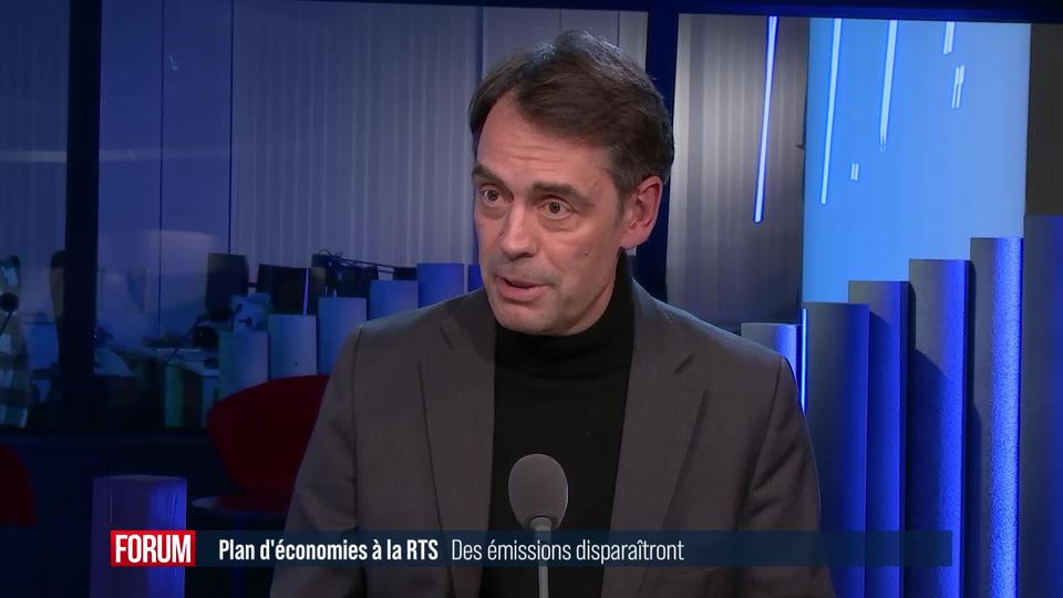 La RTS annonce 19 licenciements et des suppressions d’émissions pour économiser 10 millions: interview de Pascal Crittin (vidéo)