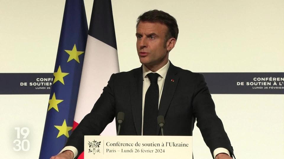 Emmanuel macron n'exclut pas l'envoi de soldats en Ukraine. Une perspective démentie par l'OTAN et les gouvernements occidentaux