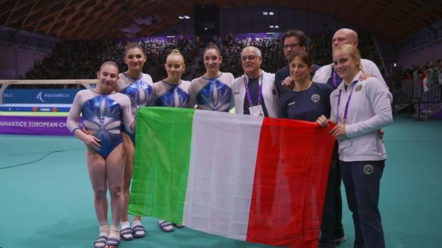 Rimini (ITA), finale par équipes dames: l'Italie championne d'Europe à la maison, la Grande-Bretagne et la France complètent le podium