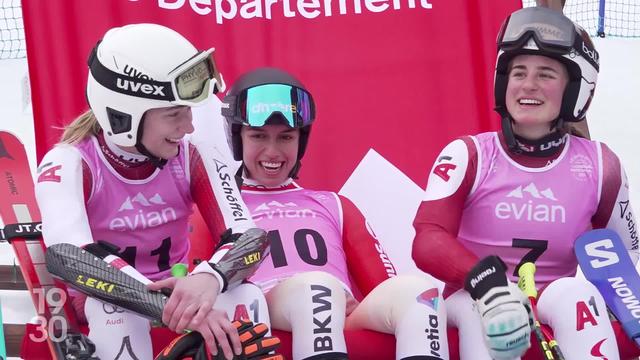 Avec cinq médailles, dont trois en or, les Suisses ont déjà réussi leurs championnats du monde de ski à Châtel