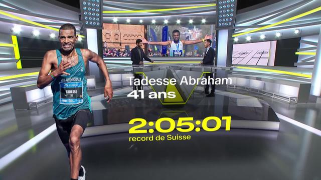 Athlétisme: record de Suisse en marathon pour Tadesse Abraham