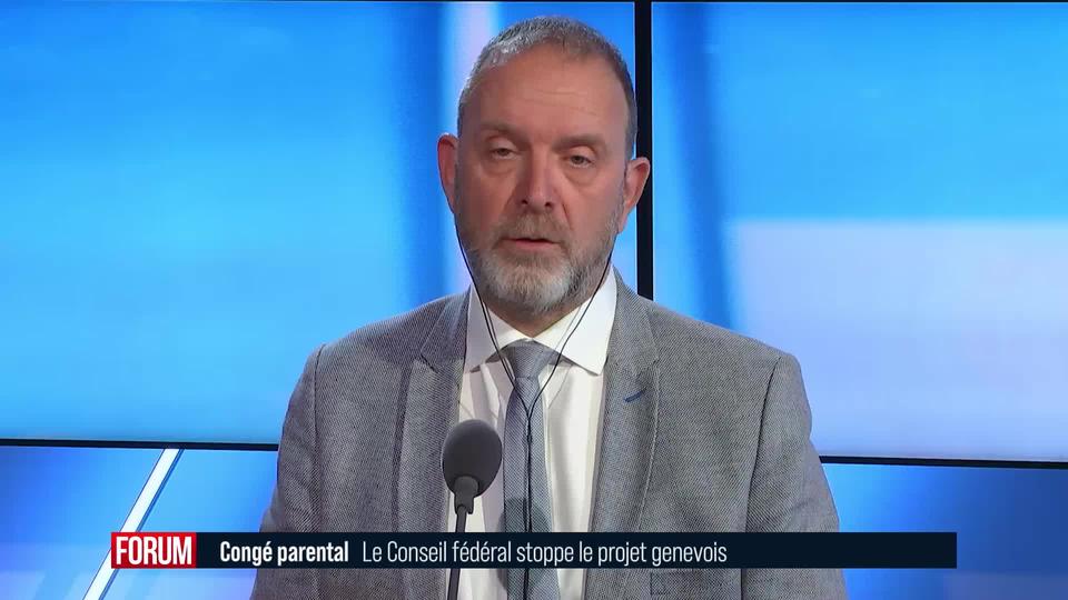 Pas de congé parental de 24 semaines pour les Genevois: interview de Thierry Apothéloz