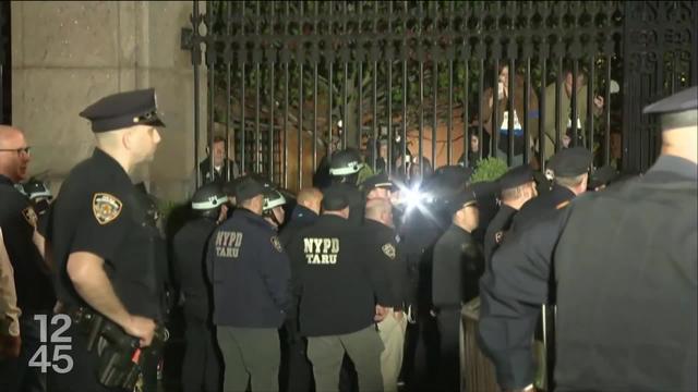 La police américaine a délogé les étudiants retranchés dans l’université new-yorkaise de Columbia