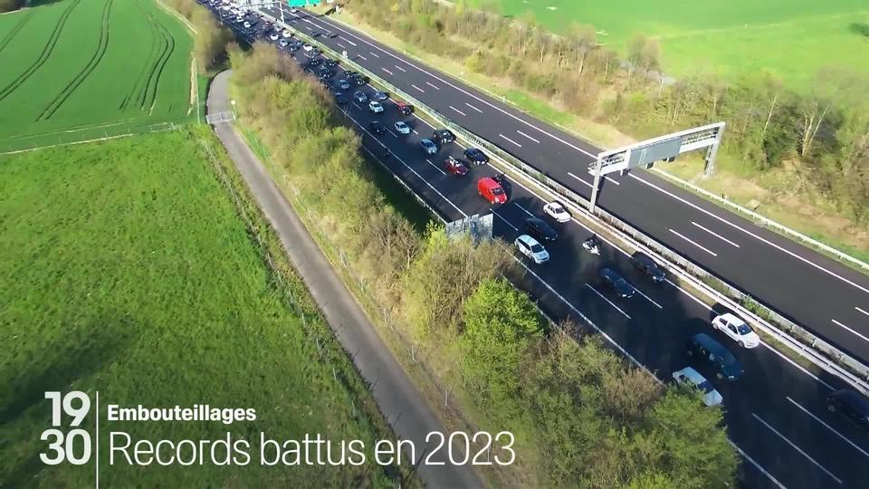 Le nombre d'heures passées par les automobilistes dans les bouchons a augmenté de 22 % l'an dernier