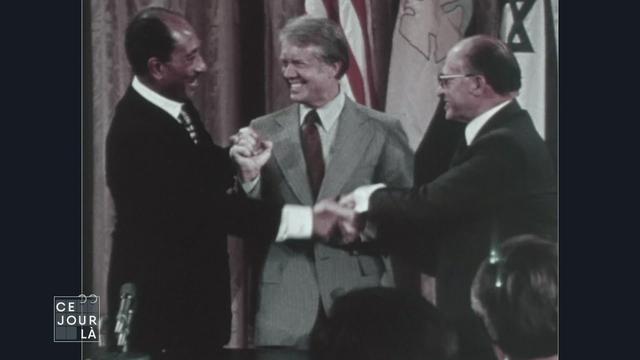 En 1978, les accords de Camp David ravivent les espoirs de paix au Proche-Orient