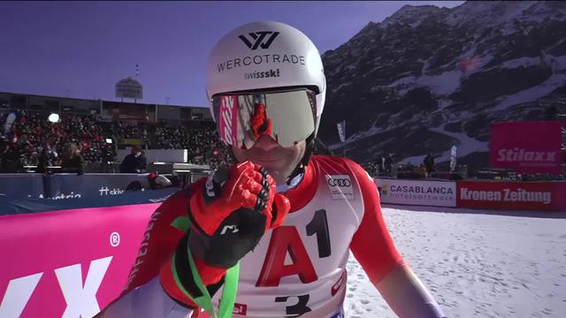 Sölden (AUT), géant messieurs, 1re manche: le passage de Thomas Tumler (SUI)