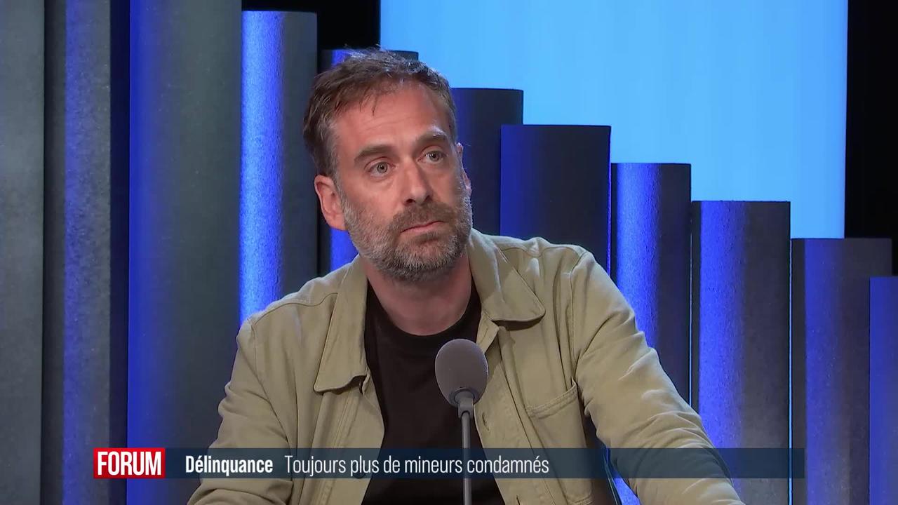 Toujours plus de mineurs condamnés pour délinquance: interview de Loïc Parein